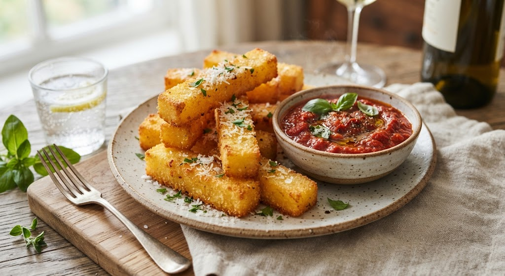 Golden Polenta Sticks